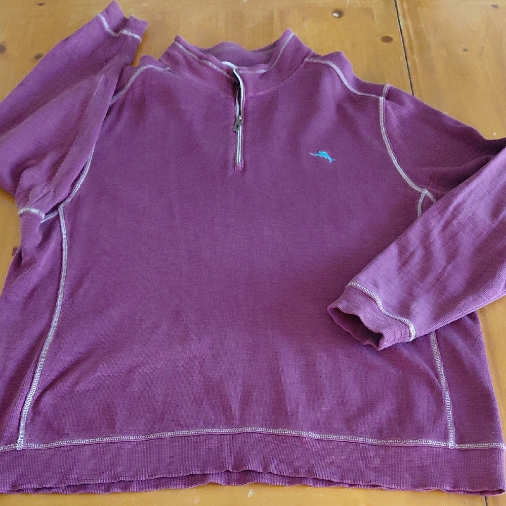 Tommy Bahama Maroon Mens Pullover 3XL
